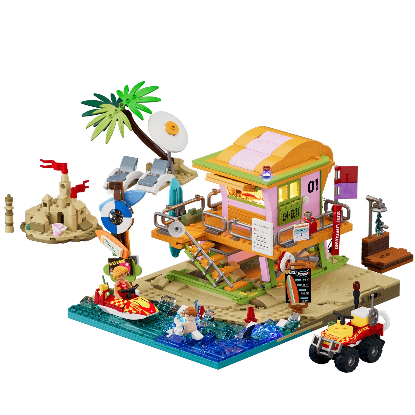 Beach Lifeguard Tower