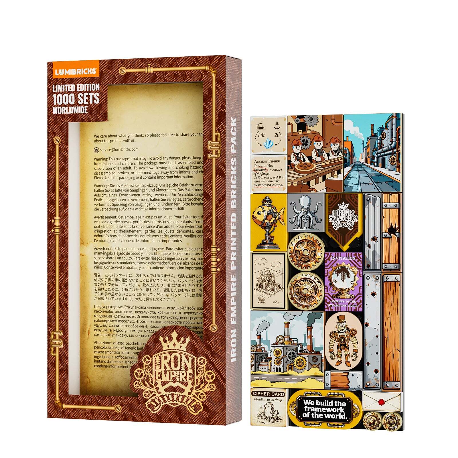 Iron Empire Printed Bricks Pack